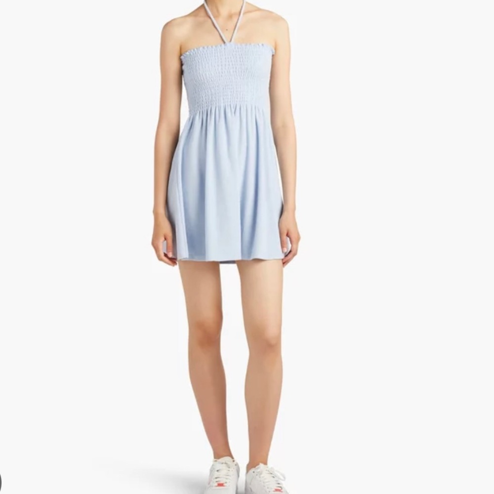 Hill House Home Roxie Nap Dress - Baby Blue Terry Cloth